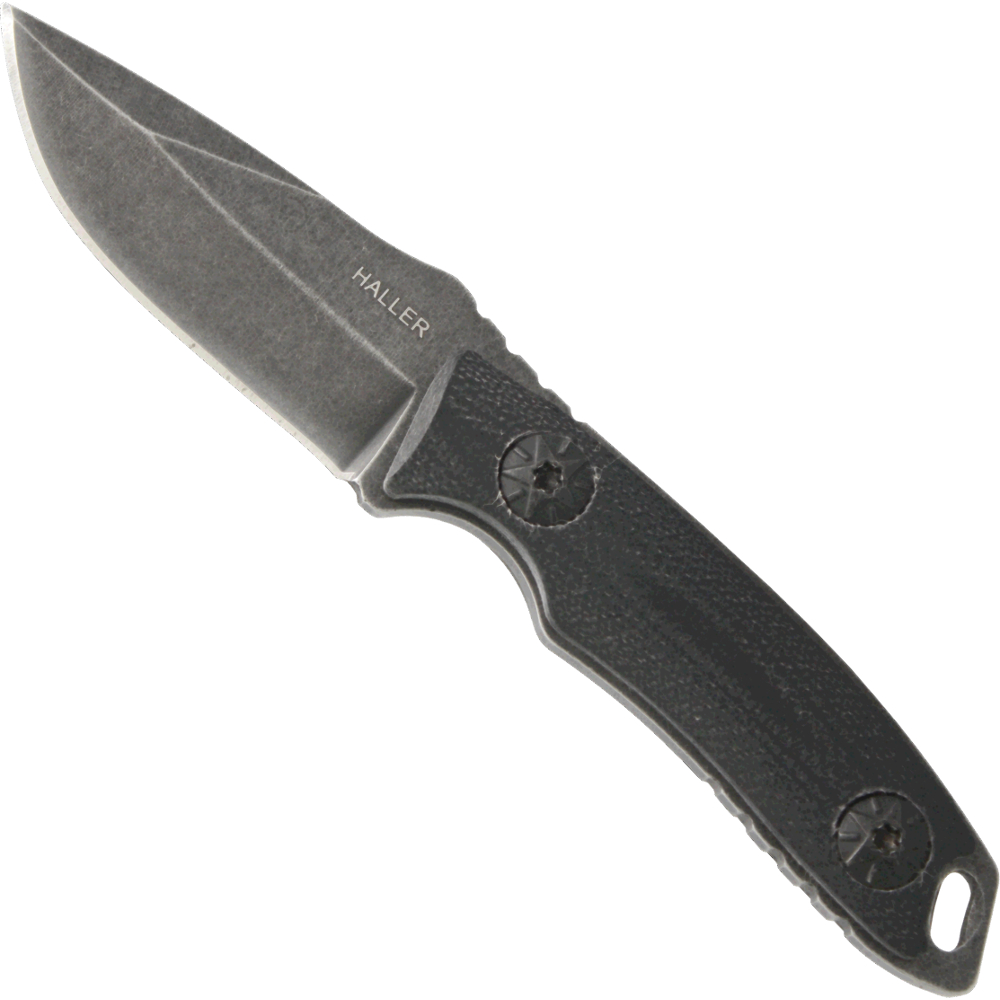 Haller Stahlwaren Neck Knife G10 stonewashed Hal-40449