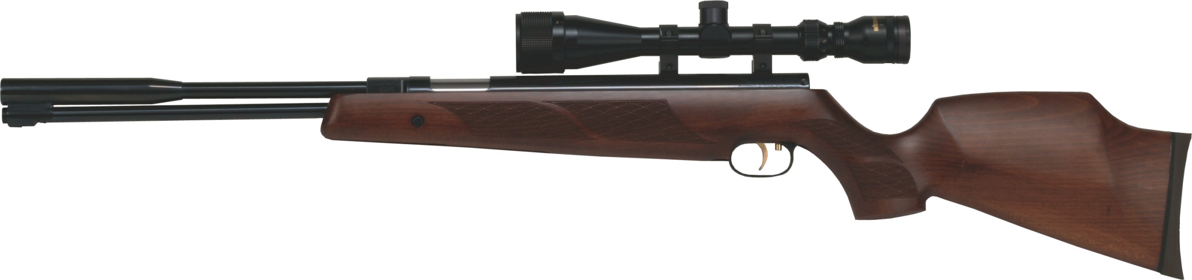 WEIHRAUCH LG HW 97K Luftgewehr 4,5mm m. intigr. Schalldämpfer