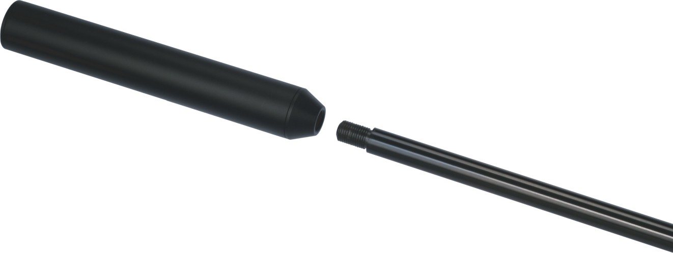 WEIHRAUCH Schalldämpfer z.schrauben f.Gew.1/2''UNF F-Gewehre