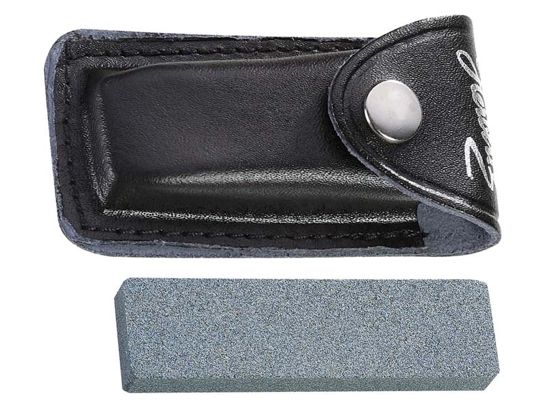 HERBERTZ Abziehstein m.Ledertasche Her#292000