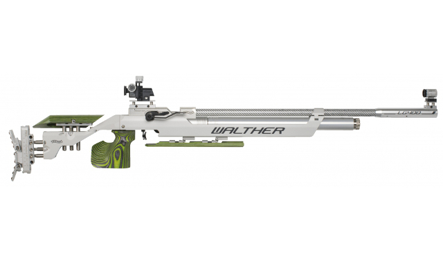 WALTHER Ulm LG 400 Alutec Expert rechts, Griff M, Green Pepper
