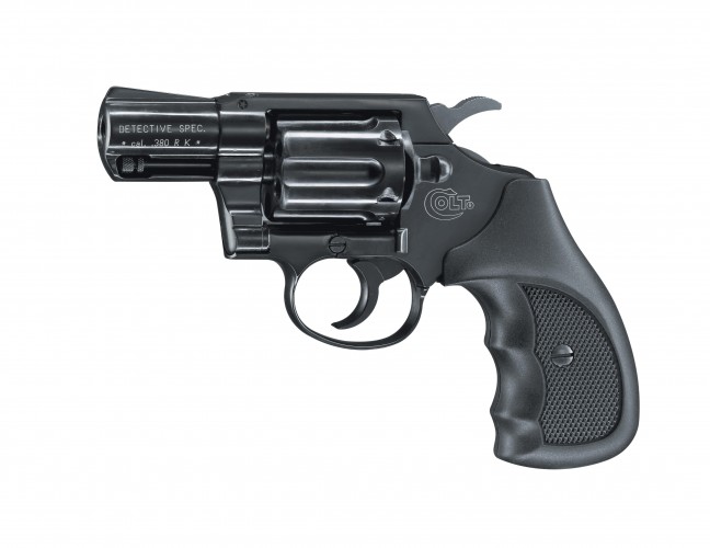 Gasrevoler Colt Detective Spec 9mm R./.brün. schw.Combatgriff
