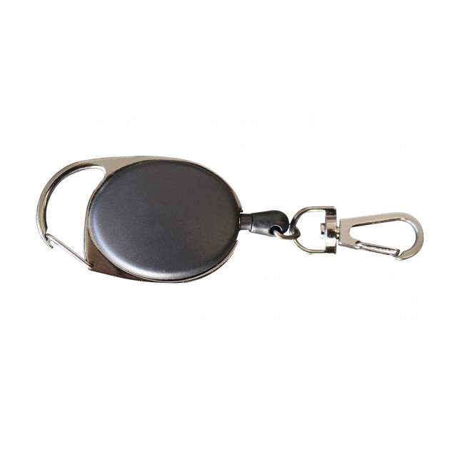 Diverser Lieferant Schlüsselrolle an Nylonschnur #2202  75cm m.Clip u.Karabiner