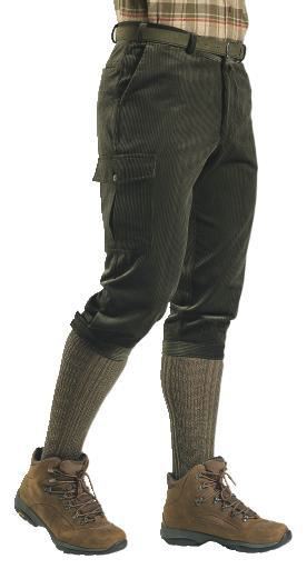 HUBERTUS Bekleidung Kniebundhose Cord oliv All-20304 80% BW, 8% PA,2%Elas