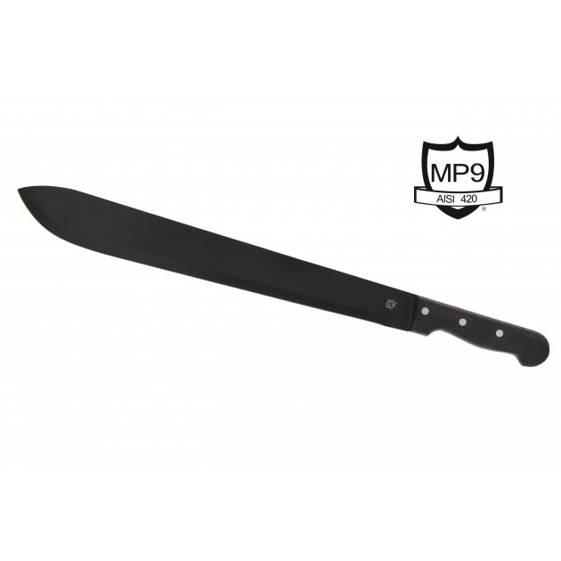 MP9 Stahlwaren Machete m. schw. Holzgriff #7987
