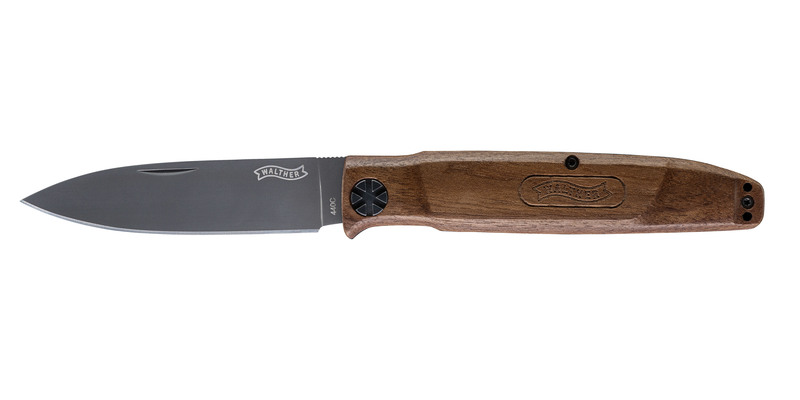 UMAREX Messer Walther BWK 5 Blue Wood Knife, klappbar