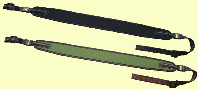 Gewehrriemen grün NIGGELOH Neopren 120cm extra breit