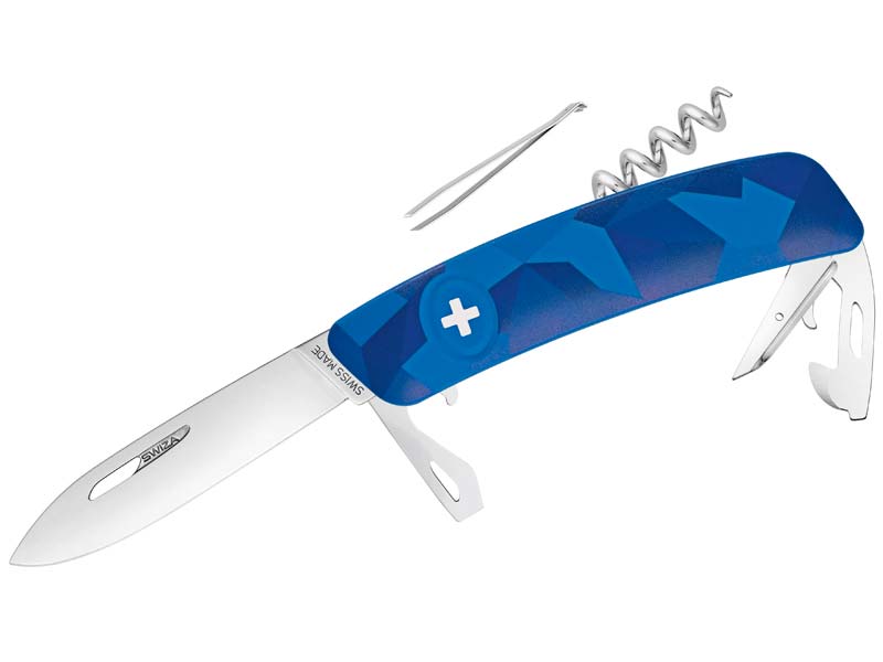 Swiza Messer SWIZA D03 Schweizer Messer HER#690307 urban Blue
