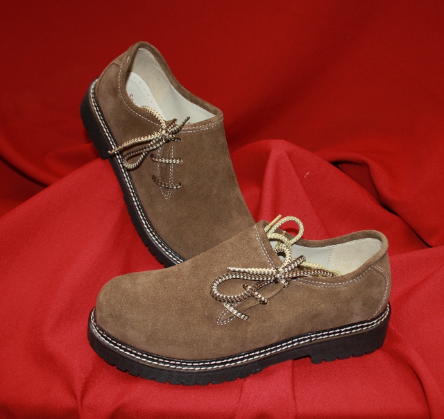 Land Lust Mode Schuh Haferlschuh Hannes Crosta Khaki m. Profilsohle