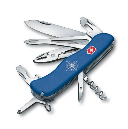 VICTORINOX 0.8593.2W Skipper blau 111mm Seglermesser m. Kordel