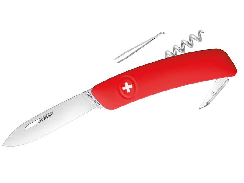Swiza Messer SWIZA D01 Schweizer Messer HER#690101 rot