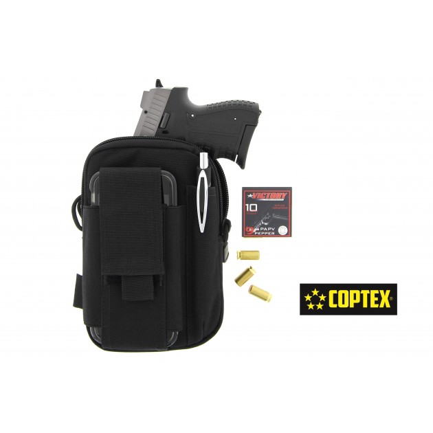 COPTEX Tasche f.Handy,Stift u.Pistole #2402 Molle-System taugl