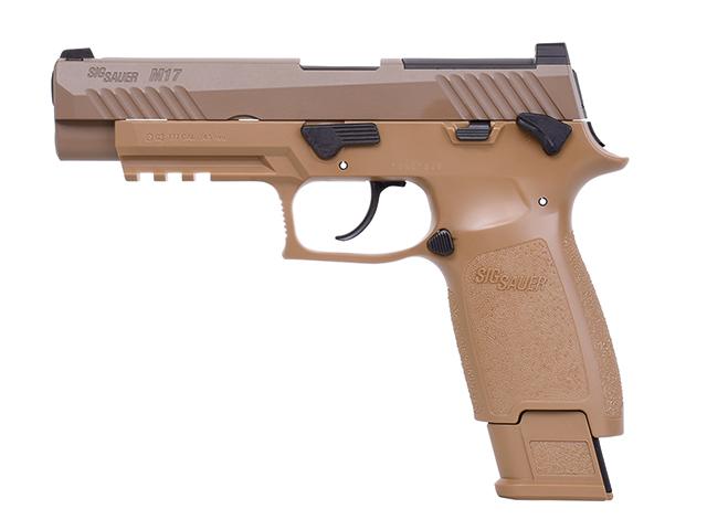 SIG Waffen LP CO²SigSauer P320-M17 BlowBack -F- 4,5mm coyote tan